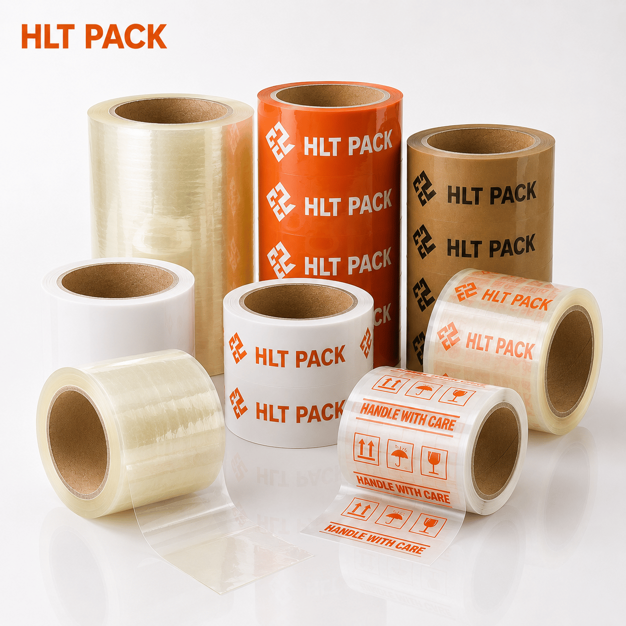 Clear BOPP Carton Sealing Tape 4