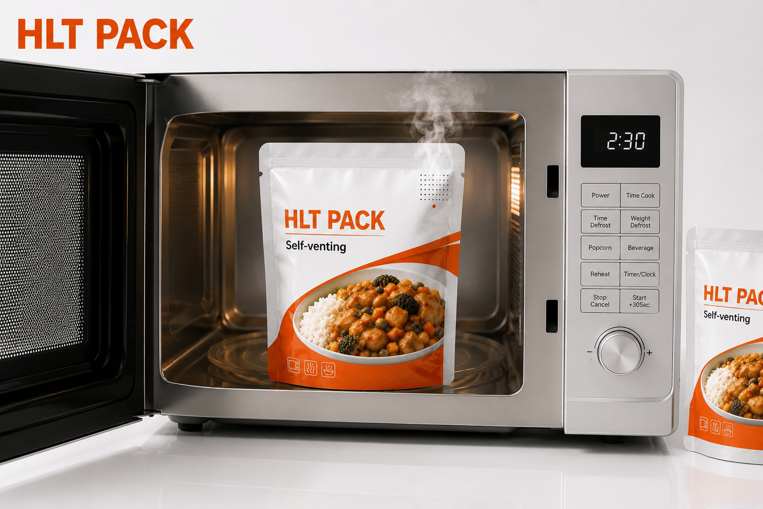 Microwavable Retort Pouch 11