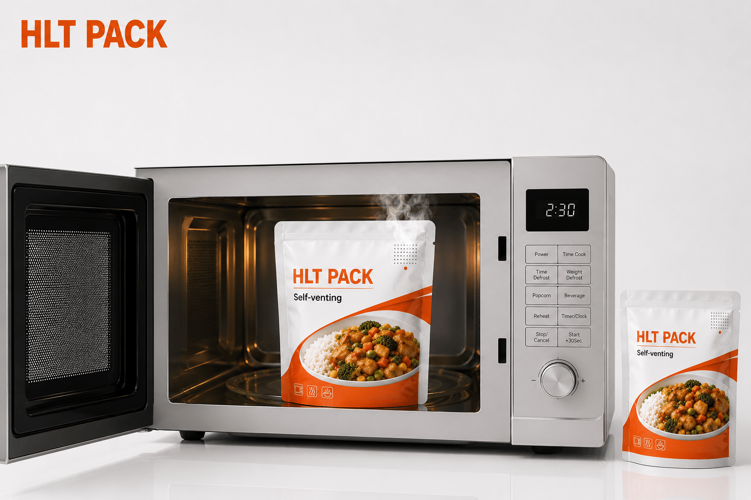 Microwavable Retort Pouch 12