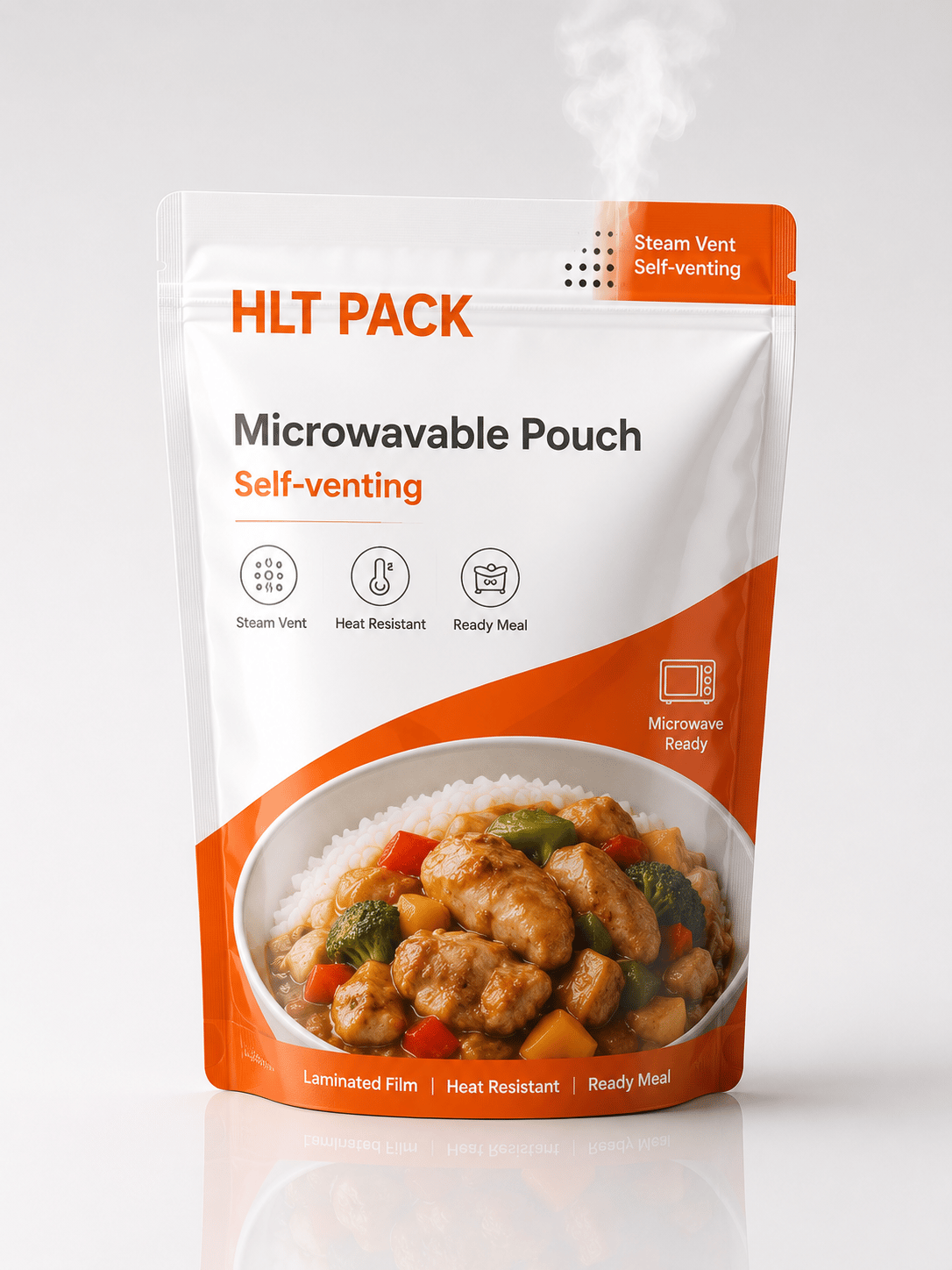 Microwavable Retort Pouch 8
